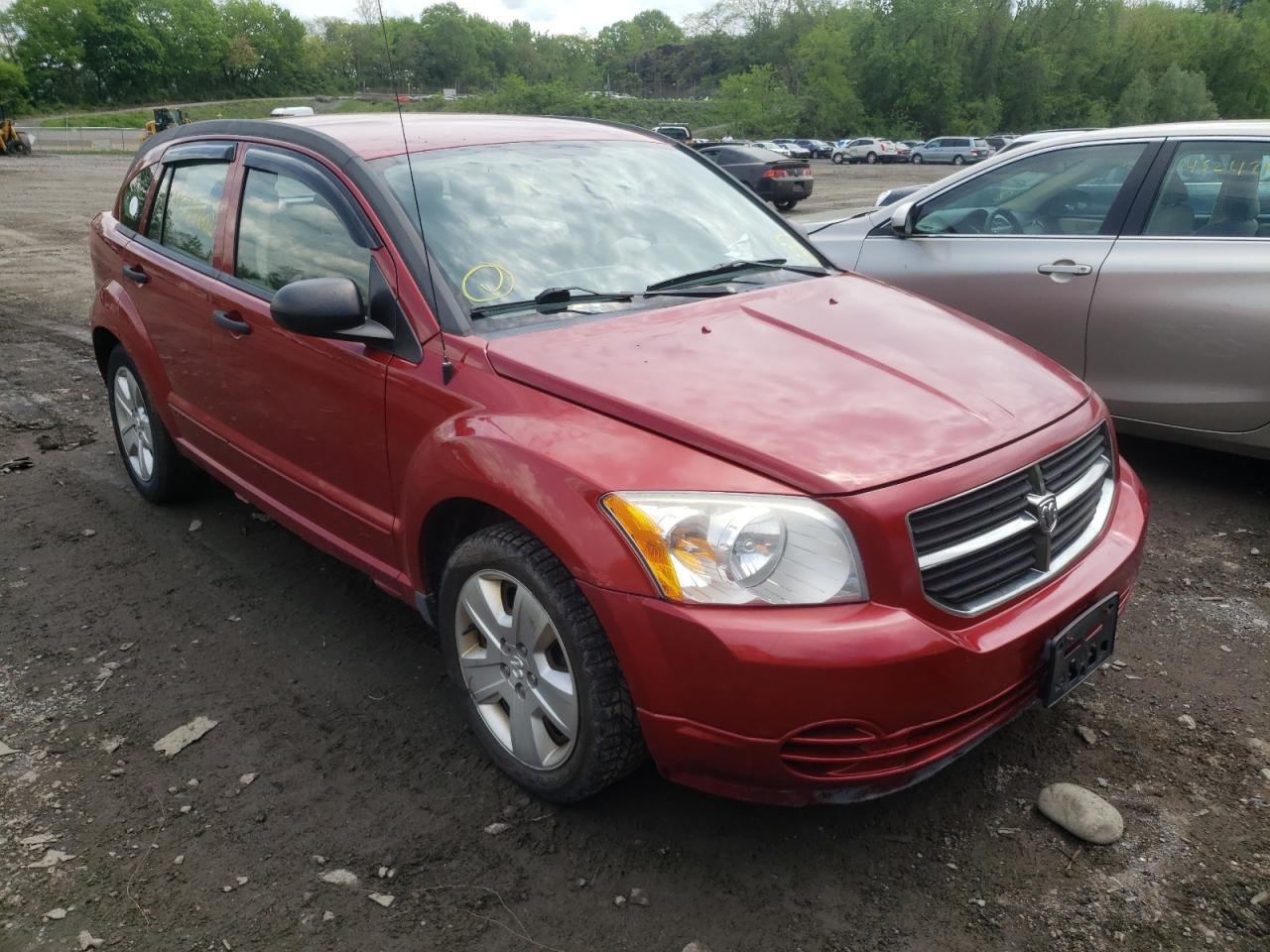 DODGE CALIBER SX 2007 with VIN 1B3HB48B97D404378 - Photo from auction