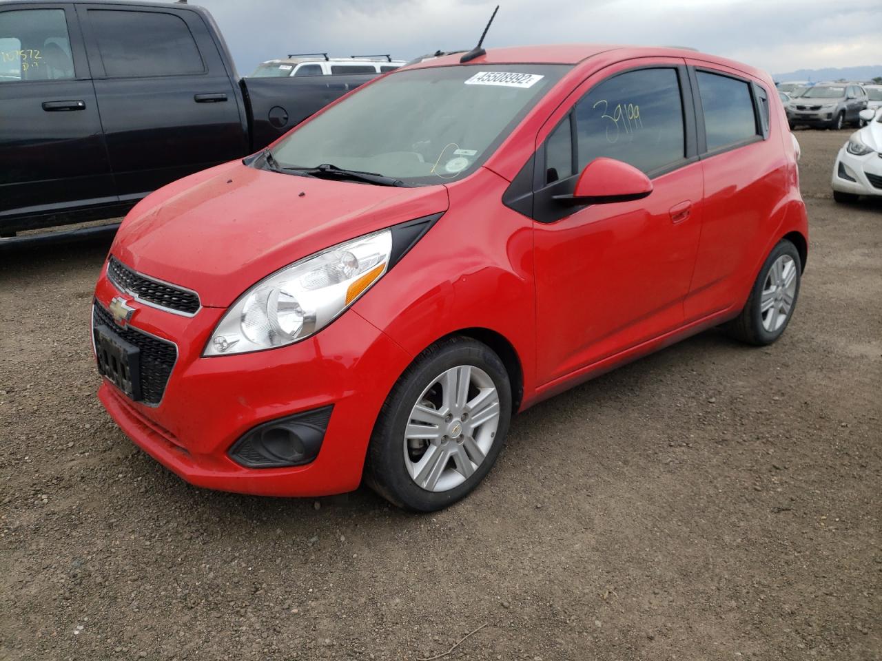 Photo 2 from auction – 2014 CHEVROLET SPARK 1LT with VIN KL8CD6S94EC522175