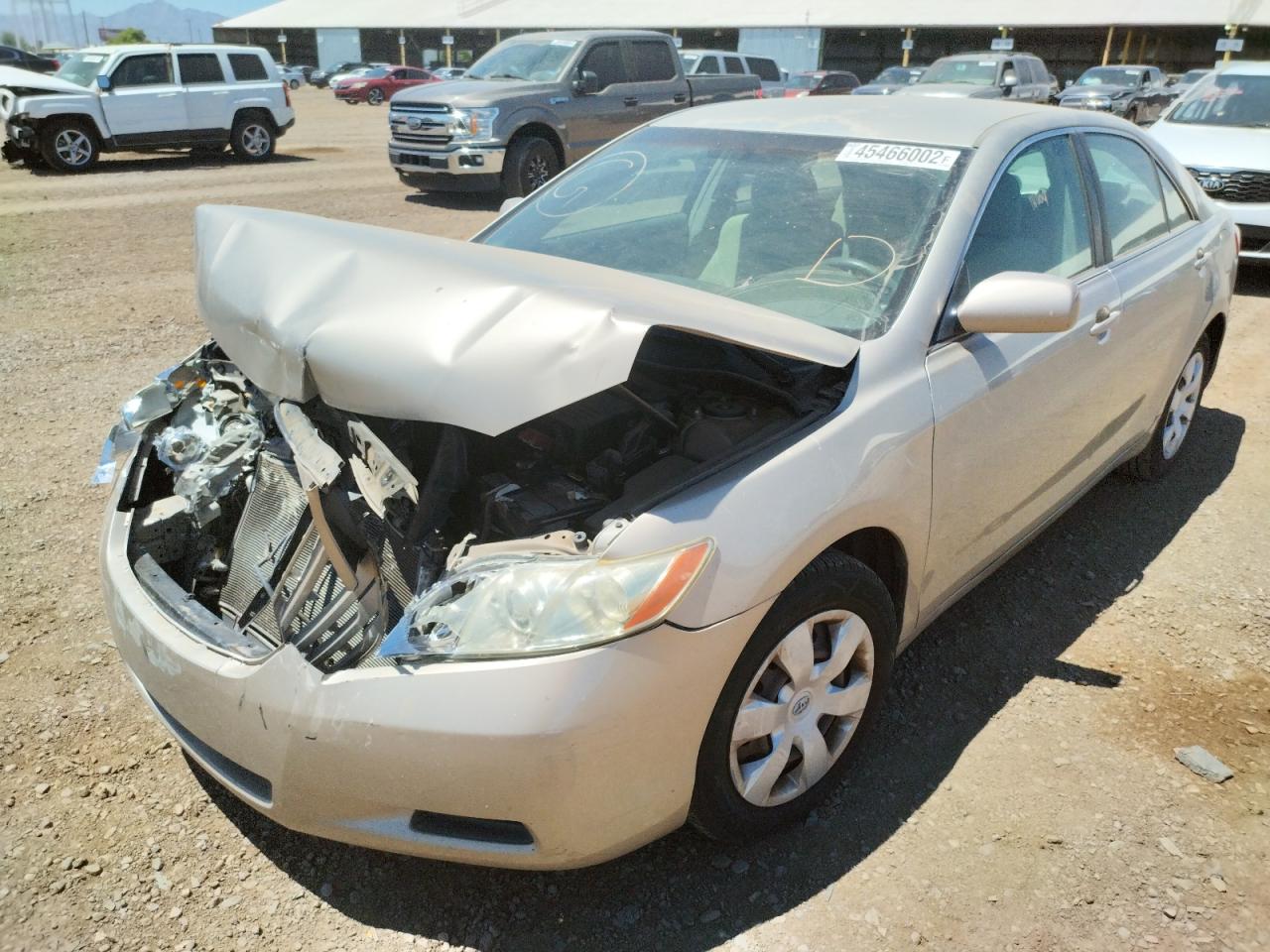 Photo 2 from auction – 2007 TOYOTA CAMRY CE with VIN 4T1BE46KX7U655968