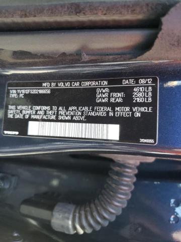 Photo 10 from auction – 2013 VOLVO S60 T5 with VIN YV1612FS2D2186656