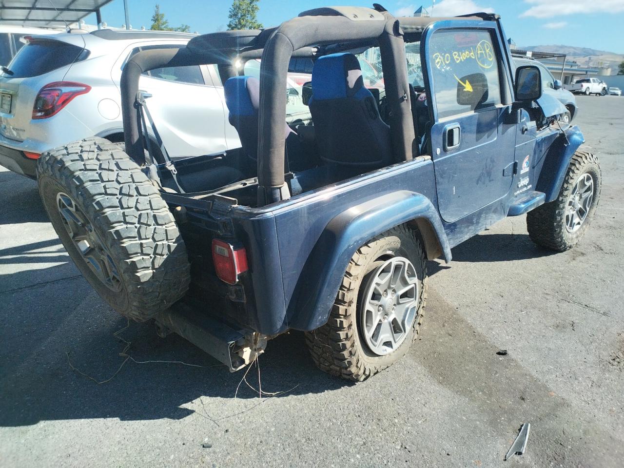 Photo 4 from auction – 2003 JEEP WRANGLER C with VIN 1J4FA39S43P359130