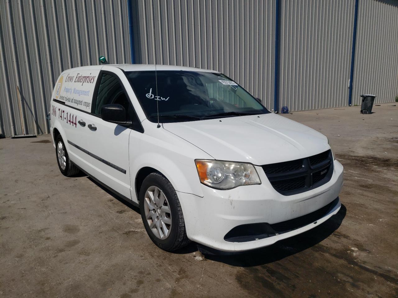 RAM TRADESMAN 2014 with VIN 2C4JRGAG1ER221800 - Photo from auction