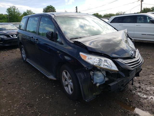 TOYOTA SIENNA 2017 with VIN 5TDZZ3DC7HS814321 - Photo from auction