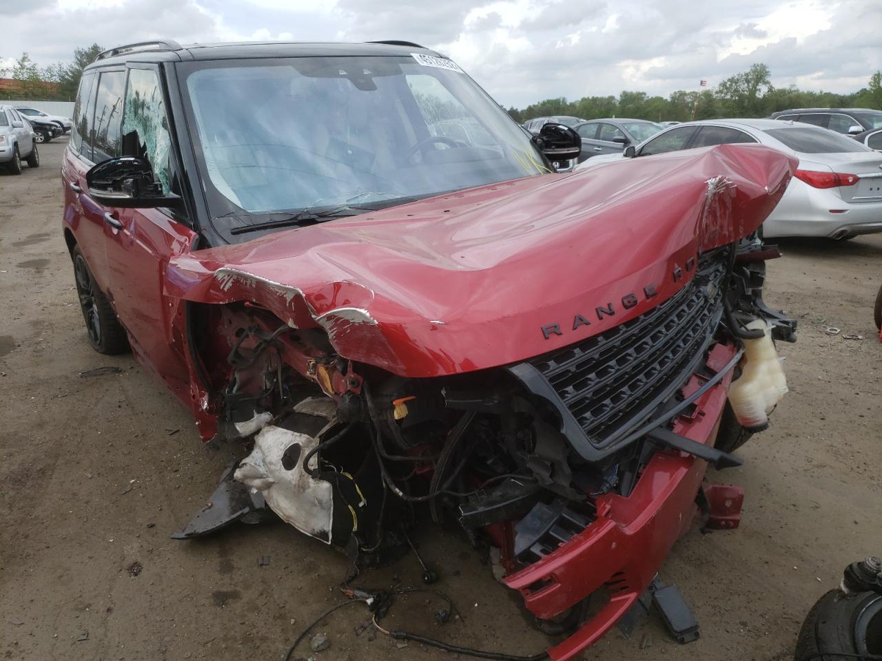 LAND ROVER RANGE ROVE 2017 with VIN SALGS2FV4HA325899 - Photo from auction