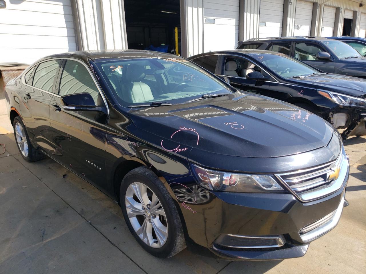 CHEVROLET IMPALA LT 2015 with VIN 2G1125S30F9209524 - Photo from auction