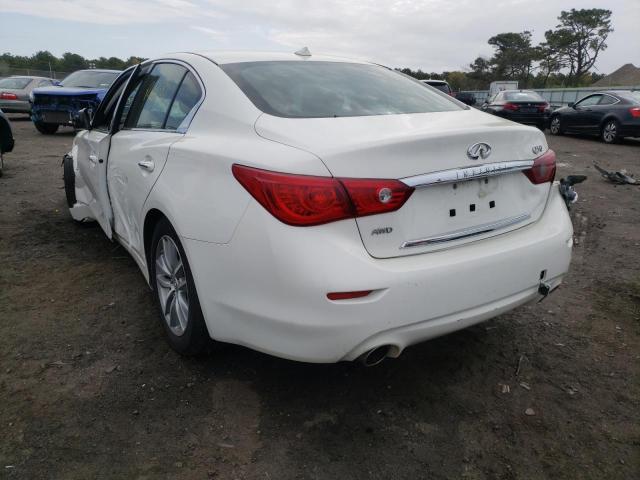 Photo 3 from auction – 2015 INFINITI Q50 BASE with VIN JN1BV7AR6FM413223