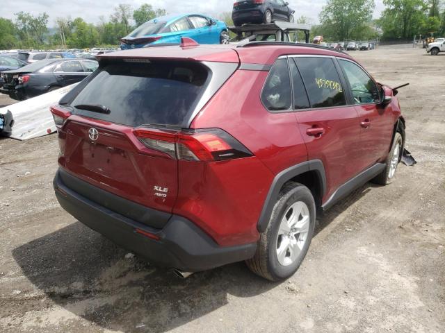 Photo 4 from auction – 2019 TOYOTA RAV4 XLE with VIN 2T3P1RFV7KC029630