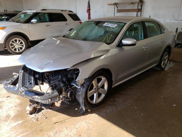 Photo 2 from auction – 2014 VOLKSWAGEN PASSAT S with VIN 1VWAT7A33EC034840
