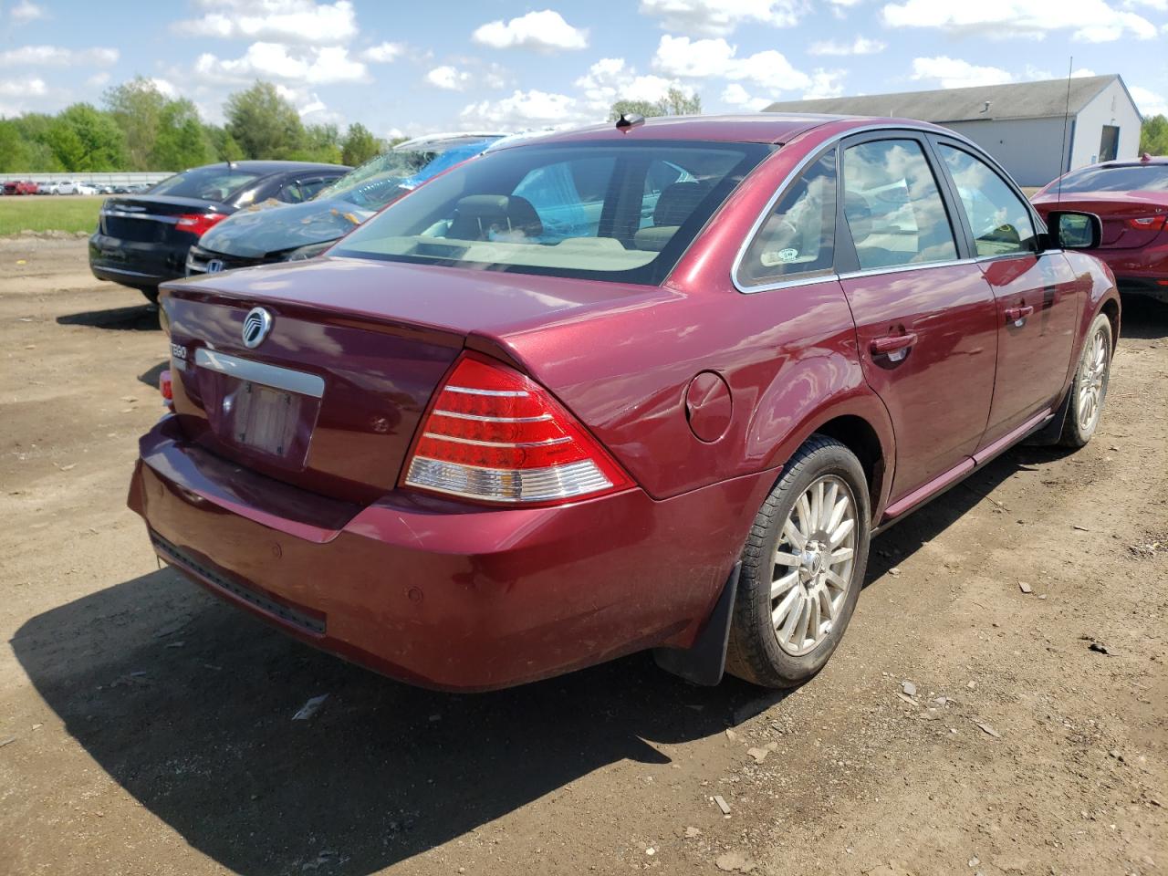 Photo 4 from auction – 2007 MERCURY MONTEGO PR with VIN 1MEHM42117G600420
