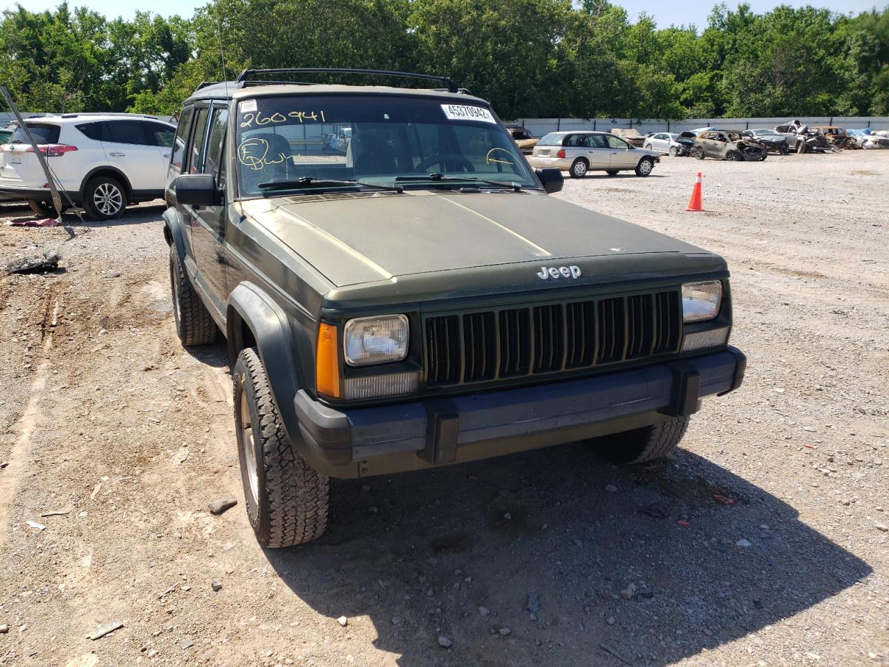 JEEP CHEROKEE S 1996 with VIN 1J4FJ68S3TL260941 - Photo from auction