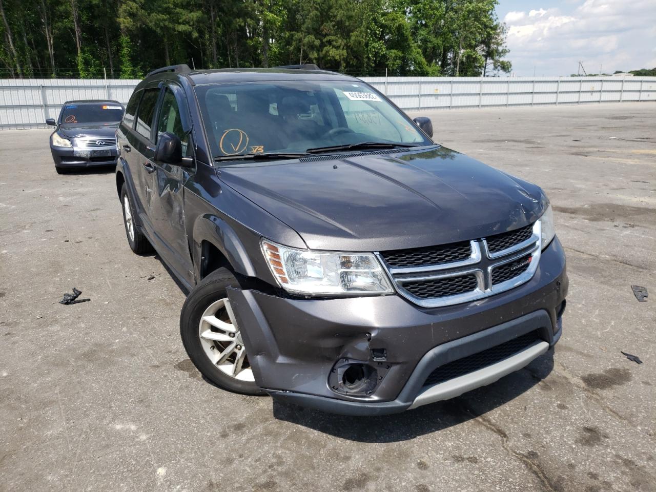 DODGE JOURNEY SX 2015 с VIN 3C4PDCBG2FT744256 - Фото с аукциона