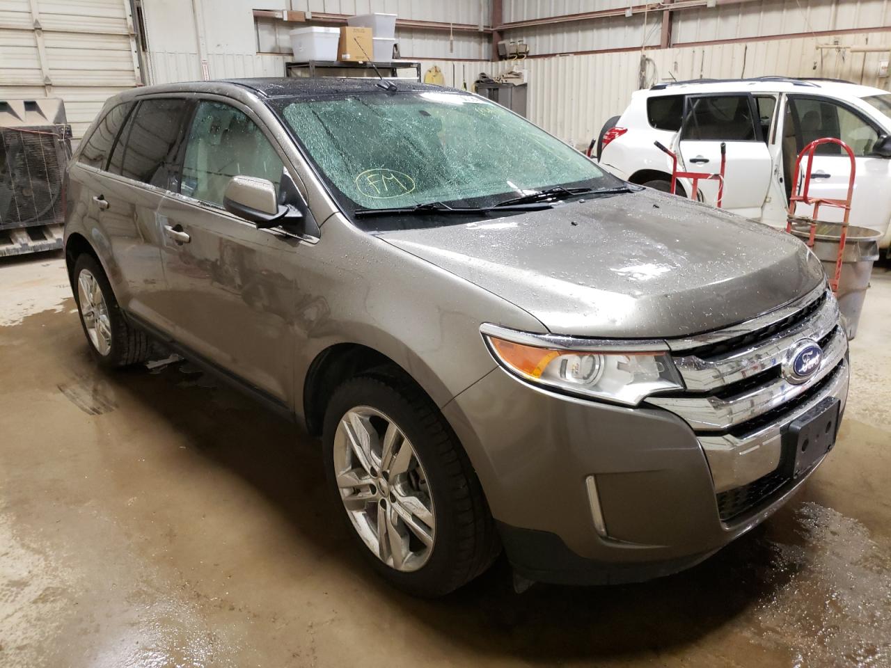 FORD EDGE LIMIT 2013 with VIN 2FMDK3KC1DBC17111 - Photo from auction