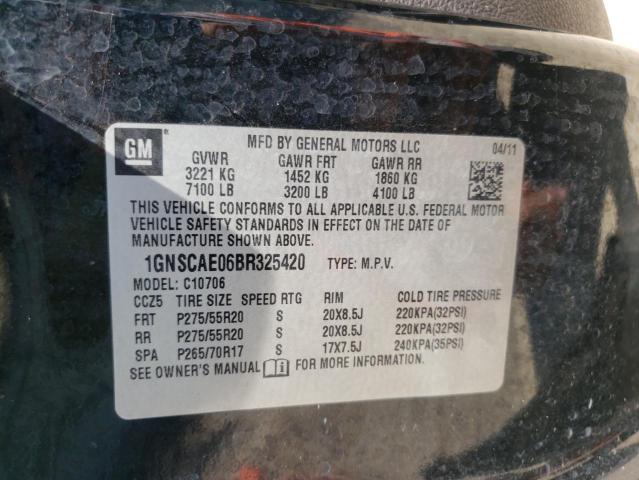 Photo 10 from auction – 2011 CHEVROLET TAHOE C150 with VIN 1GNSCAE06BR325420