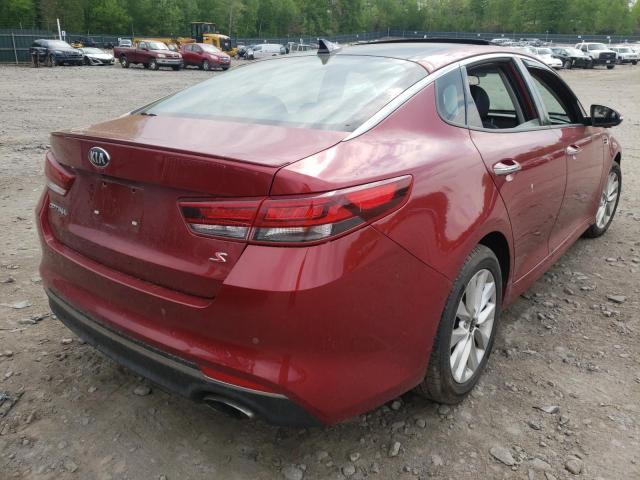 Photo 4 from auction – 2018 KIA OPTIMA LX with VIN 5XXGT4L36JG209472