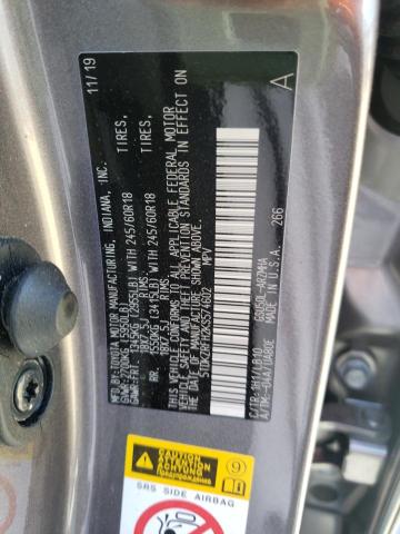 Photo 10 from auction – 2019 TOYOTA HIGHLANDER with VIN 5TDKZRFH2KS574602