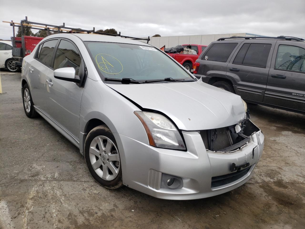 NISSAN SENTRA 2.0 2012 with VIN 3N1AB6AP3CL616931 - Photo from auction