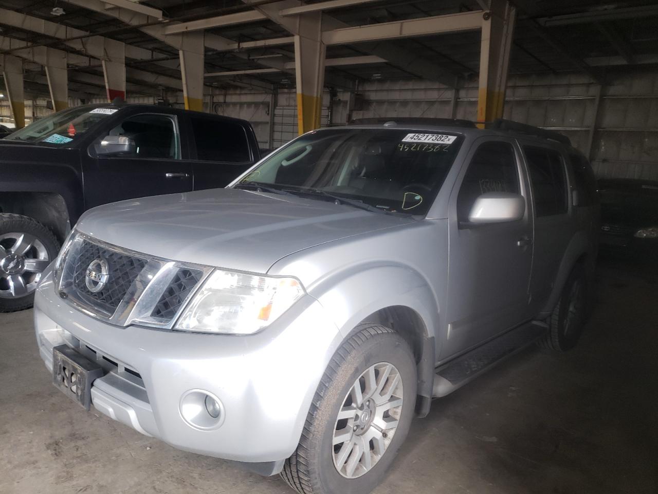 Photo 2 from auction – 2011 NISSAN PATHFINDER with VIN 5N1AR1NB6BC614431
