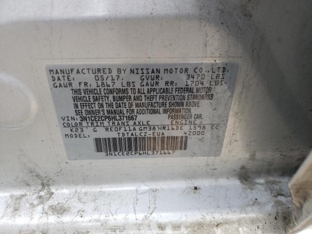 Photo 10 from auction – 2017 NISSAN VERSA NOTE with VIN 3N1CE2CP6HL371667