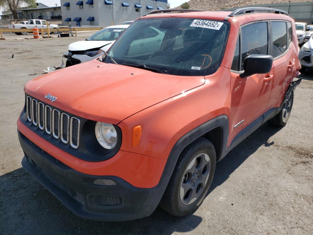 Photo 2 from auction – 2017 JEEP RENEGADE S with VIN ZACCJAAB0HPG07067