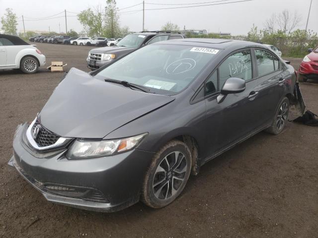 Photo 2 from auction – 2013 HONDA CIVIC LX with VIN 2HGFB2F52DH007036