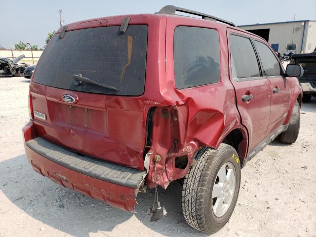 Photo 4 from auction – 2008 FORD ESCAPE XLS with VIN 1FMCU02Z98KD56987