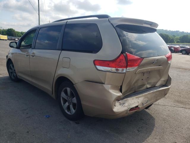 Photo 3 from auction – 2011 TOYOTA SIENNA LE with VIN 5TDKK3DC0BS136721