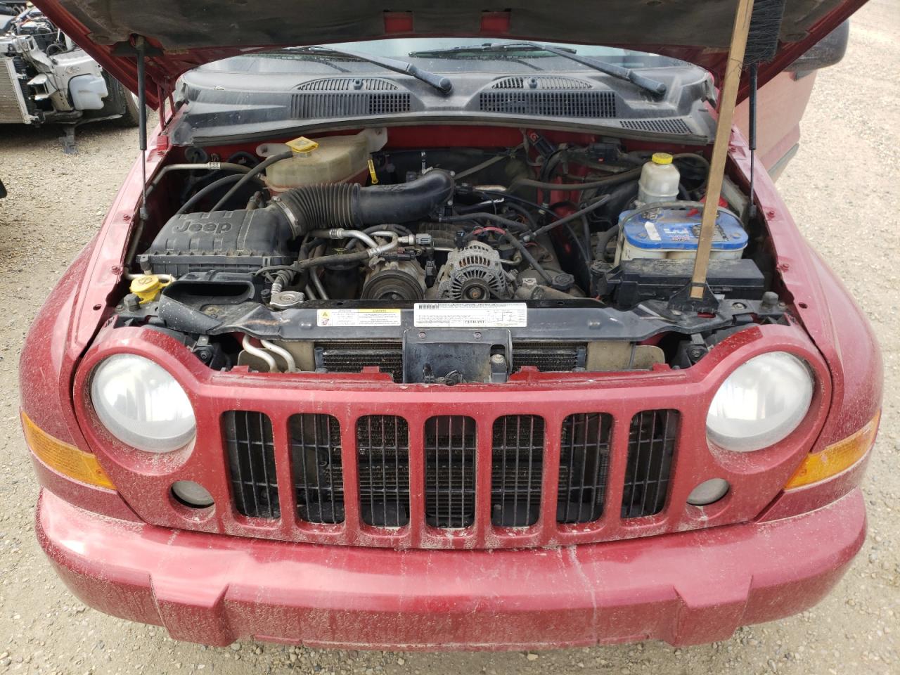 Photo 7 from auction – 2007 JEEP LIBERTY SP with VIN 1J4GL48K27W665034
