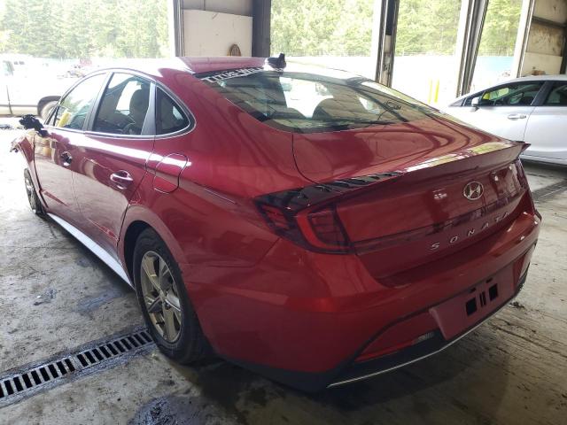 Photo 3 from auction – 2021 HYUNDAI SONATA SE with VIN 5NPEG4JA2MH100108