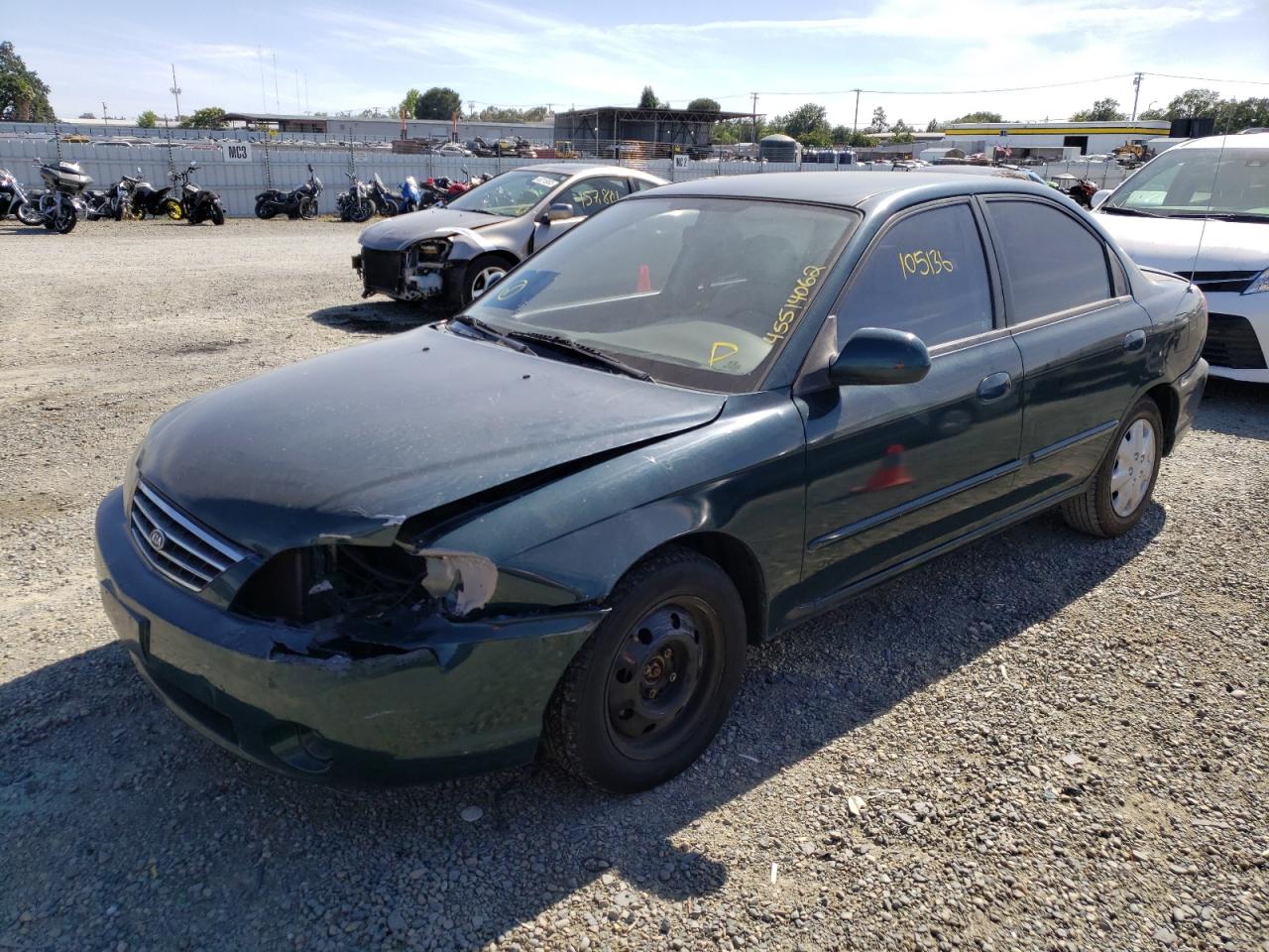 Photo 2 from auction – 2004 KIA SPECTRA BA with VIN KNAFB121545309677