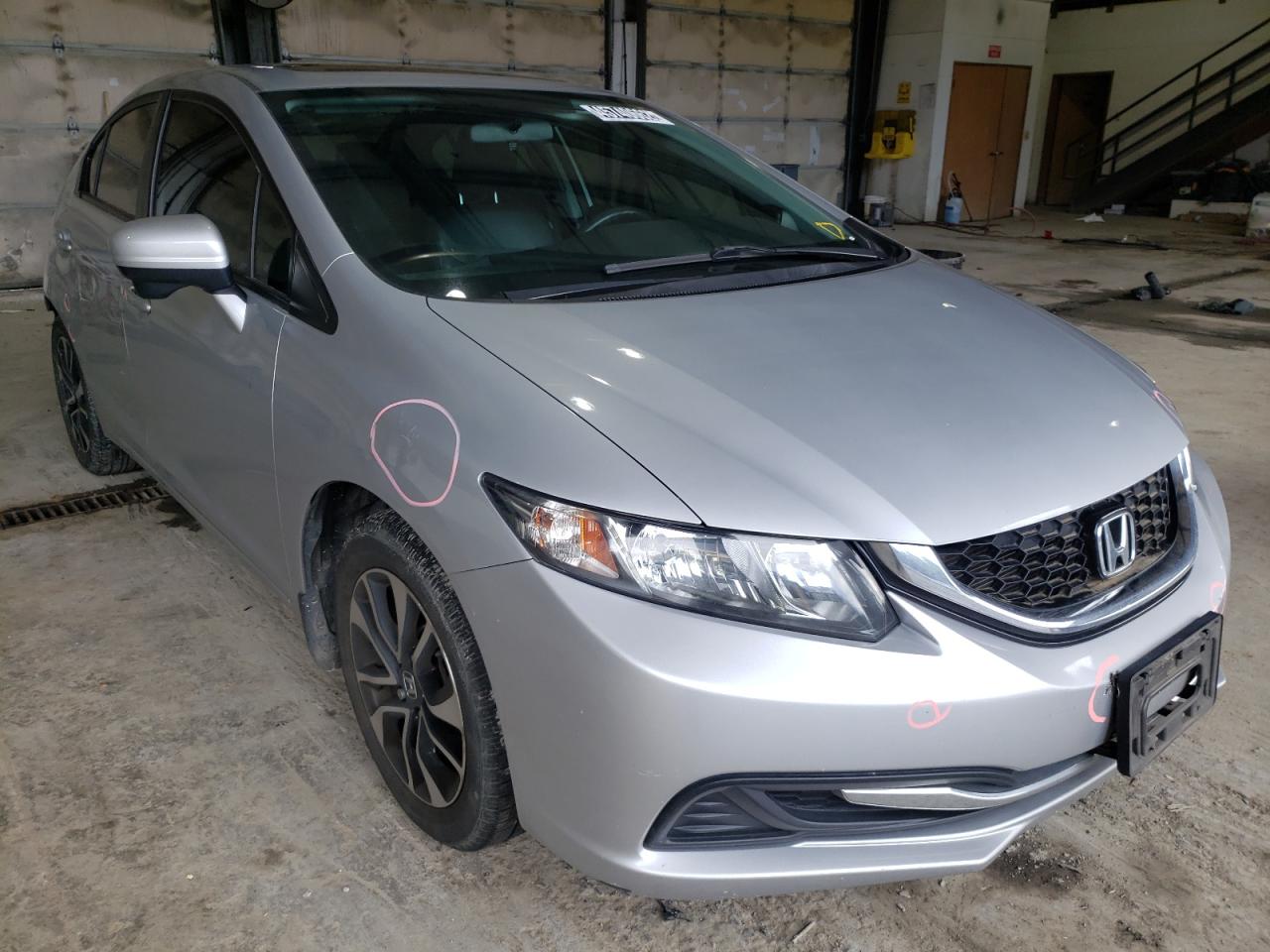 HONDA CIVIC EX 2015 with VIN 2HGFB2F88FH531997 - Photo from auction