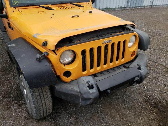 Photo 9 from auction – 2013 JEEP WRANGLER U with VIN 1C4BJWEG7DL545664