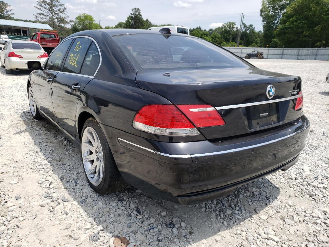 Photo 3 from auction – 2007 BMW 750 I with VIN WBAHL83567DT10864