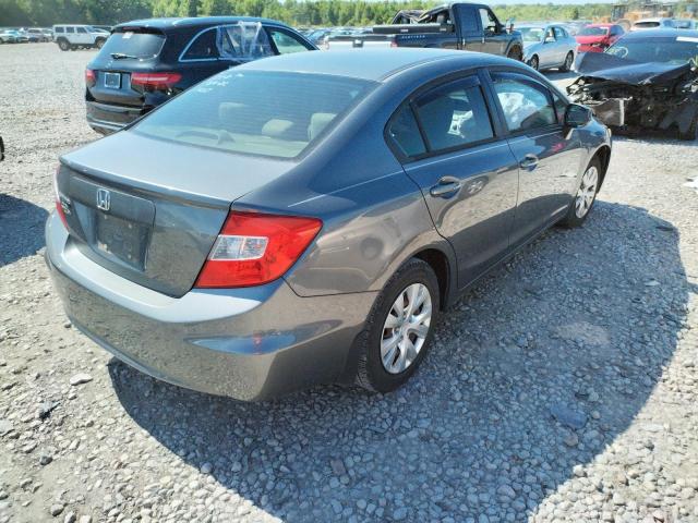 Photo 4 from auction – 2012 HONDA CIVIC LX with VIN 19XFB2F52CE061106