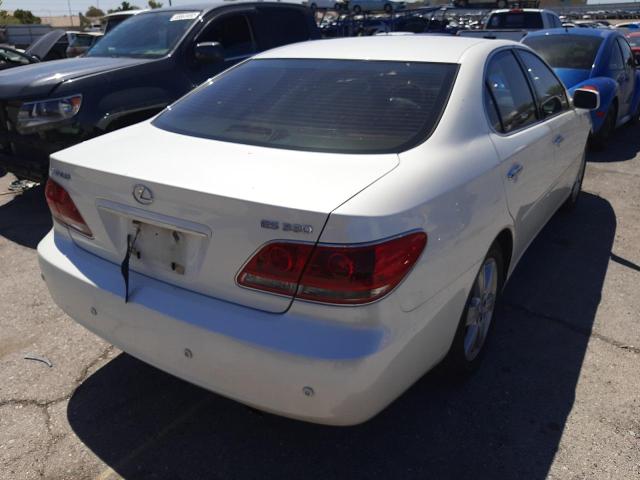 Photo 4 from auction – 2006 LEXUS ES 330 with VIN JTHBA30G165172956