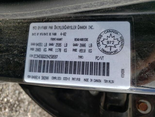 Photo 10 from auction – 2002 CHRYSLER 300M with VIN 2C3HE66G22H258597