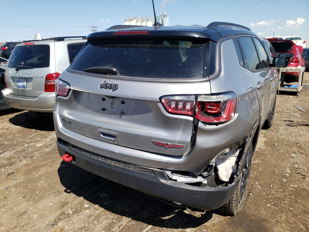 Photo 4 from auction – 2019 JEEP COMPASS TR with VIN 3C4NJDDB9KT721932