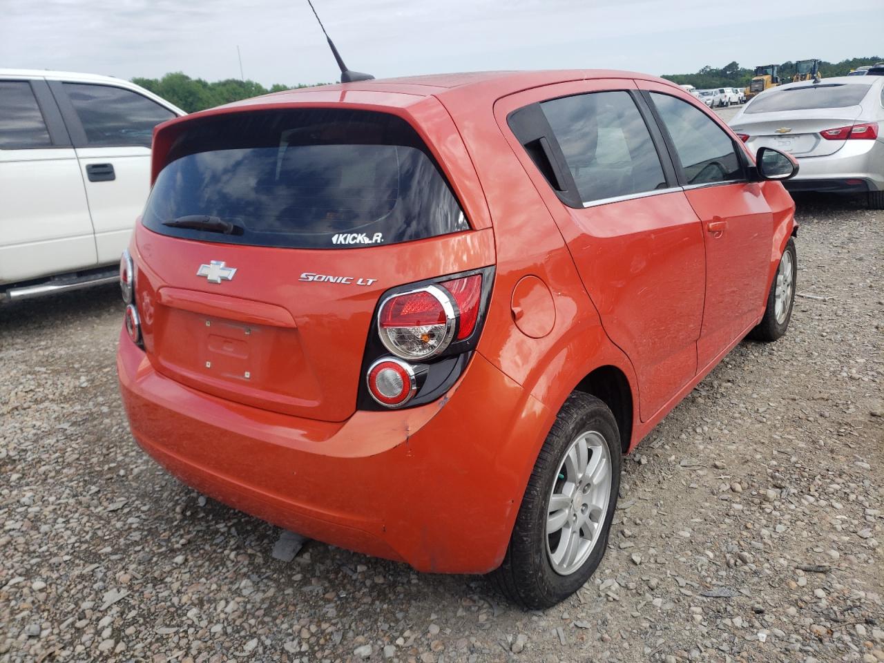 Photo 4 from auction – 2012 CHEVROLET SONIC LT with VIN 1G1JC6SH1C4170861