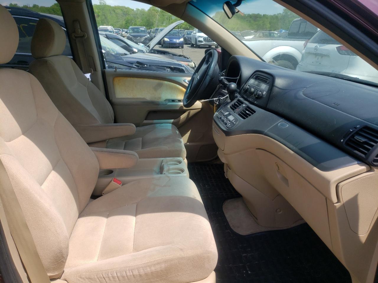 Photo 5 from auction – 2007 HONDA ODYSSEY EX with VIN 5FNRL38477B407641