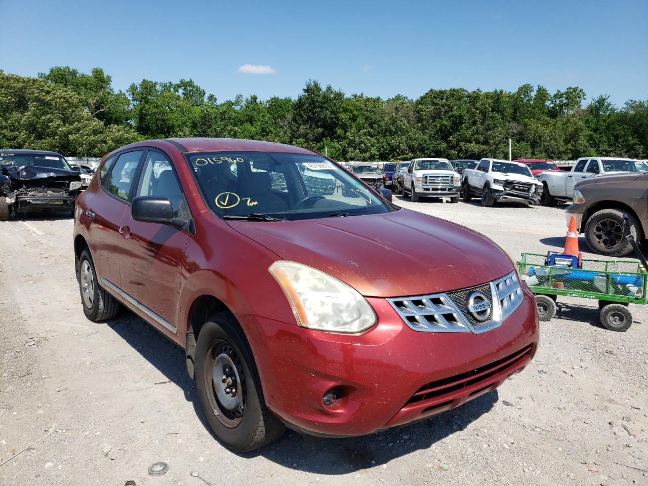 Photo 9 from auction – 2013 NISSAN ROGUE S with VIN JN8AS5MT7DW015960