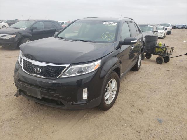 Photo 2 from auction – 2014 KIA SORENTO LX with VIN 5XYKTCA61EG476490