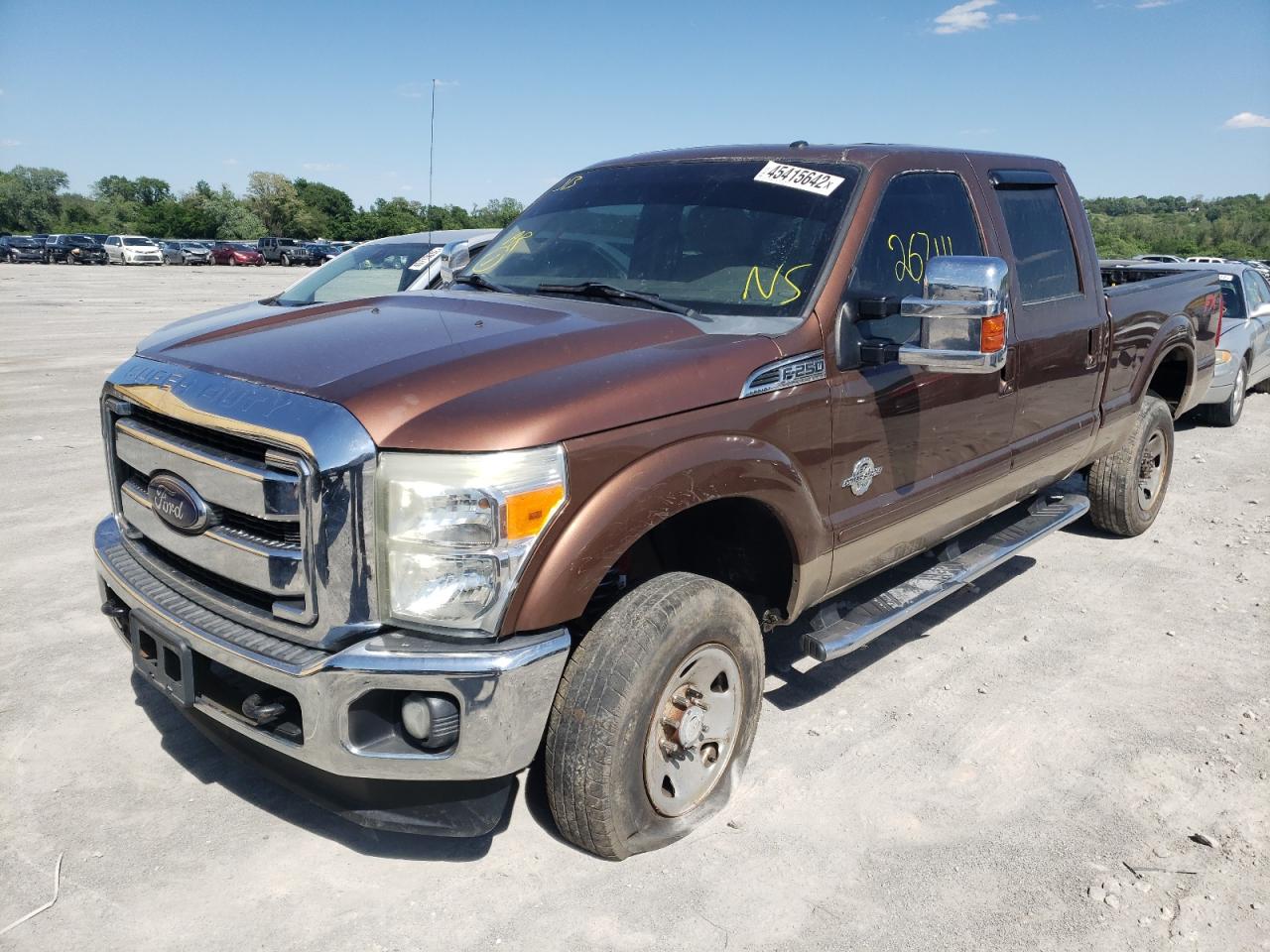 Photo 2 from auction – 2012 FORD F250 SUPER with VIN 1FT7W2BT2CEA85723