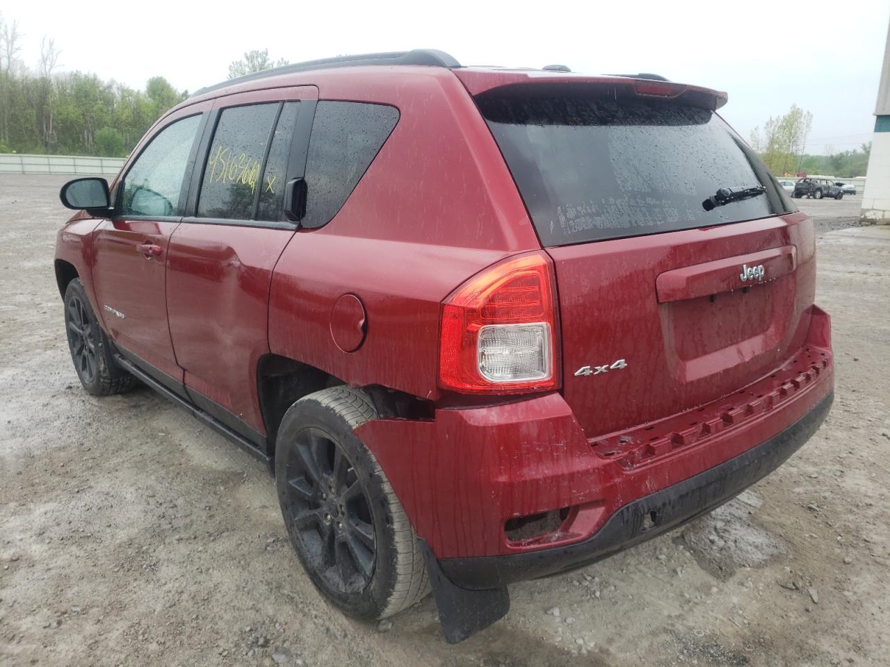 Photo 3 from auction – 2012 JEEP COMPASS LA with VIN 1C4NJDEB3CD689324