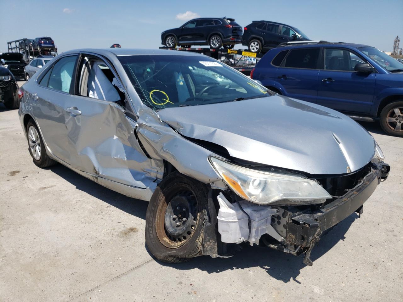 TOYOTA CAMRY LE 2016 with VIN 4T1BF1FK8GU532181 - Photo from auction