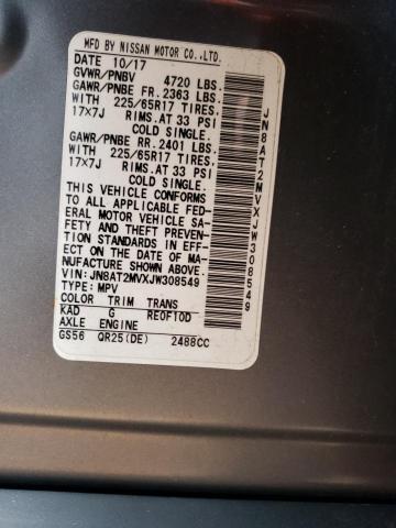 Photo 10 from auction – 2018 NISSAN ROGUE S with VIN JN8AT2MVXJW308549
