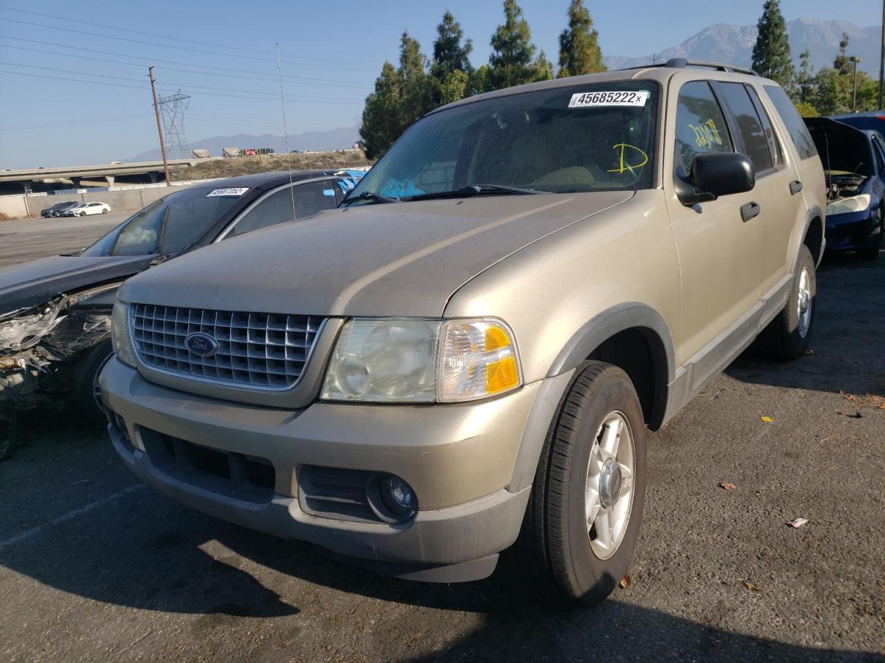Photo 2 from auction – 2003 FORD EXPLORER X with VIN 1FMZU63K83ZA11318
