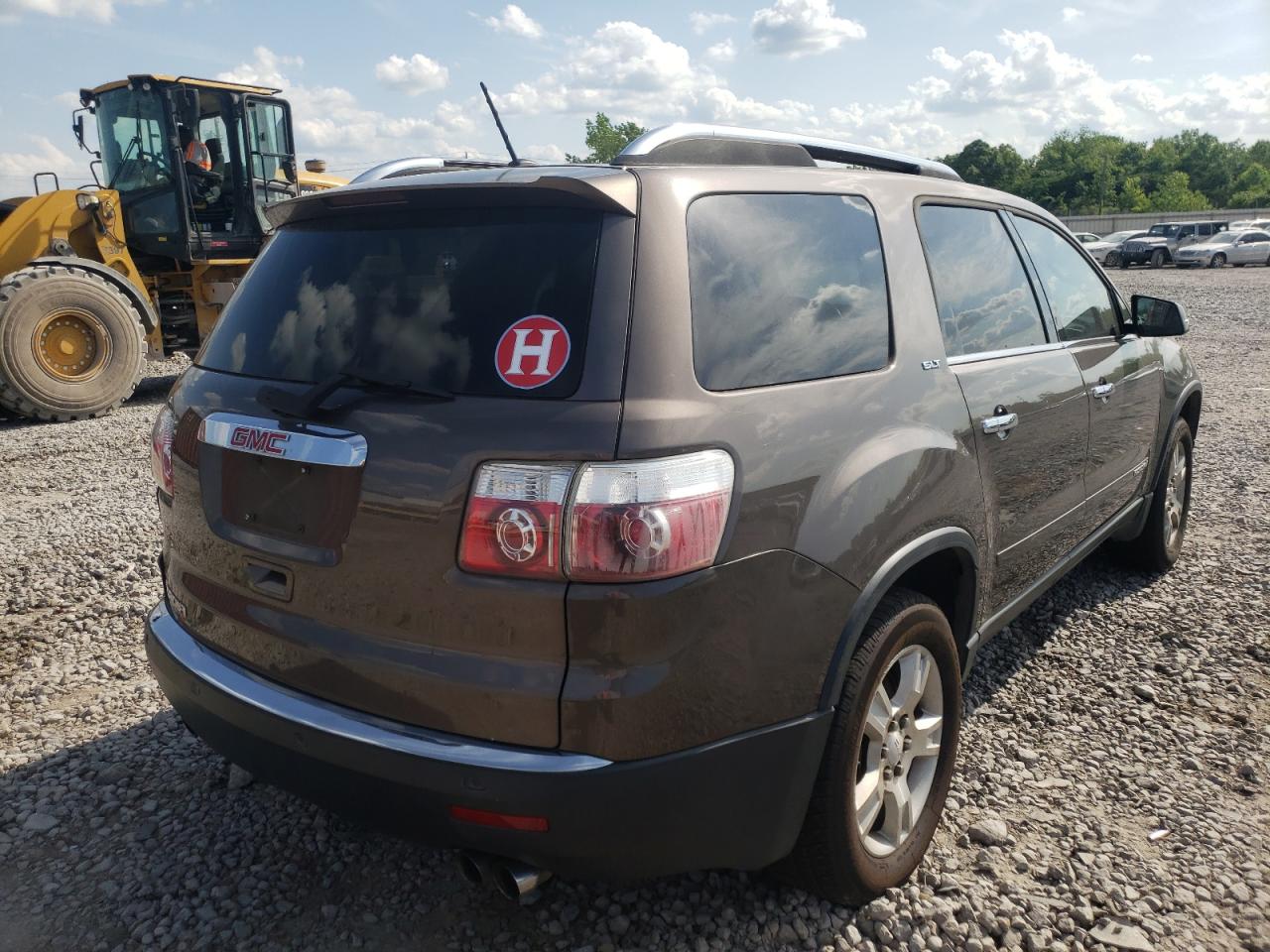 Photo 4 from auction – 2007 GMC ACADIA SLT with VIN 1GKER23757J115492
