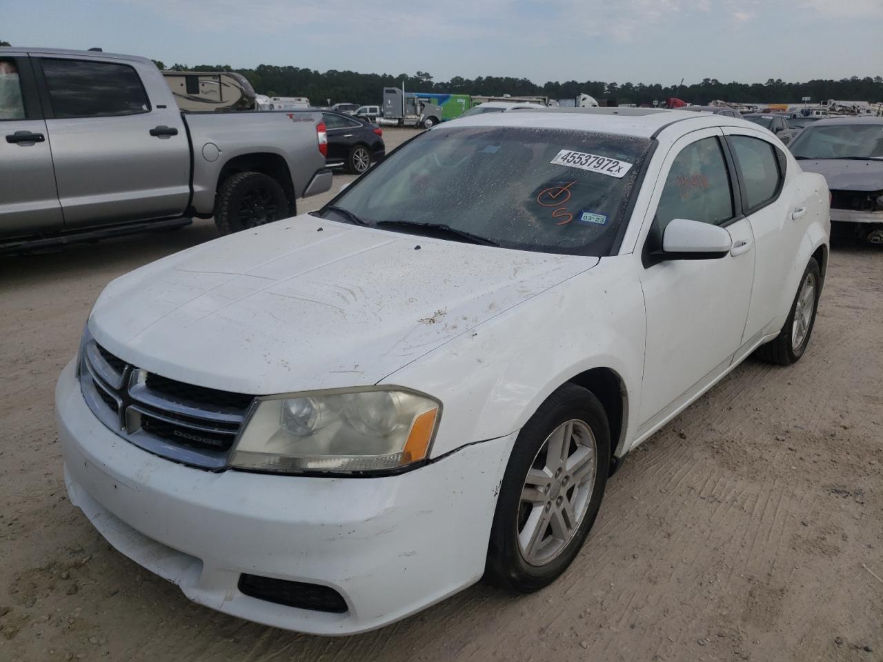Photo 2 from auction – 2011 DODGE AVENGER MA with VIN 1B3BD1FB8BN565020