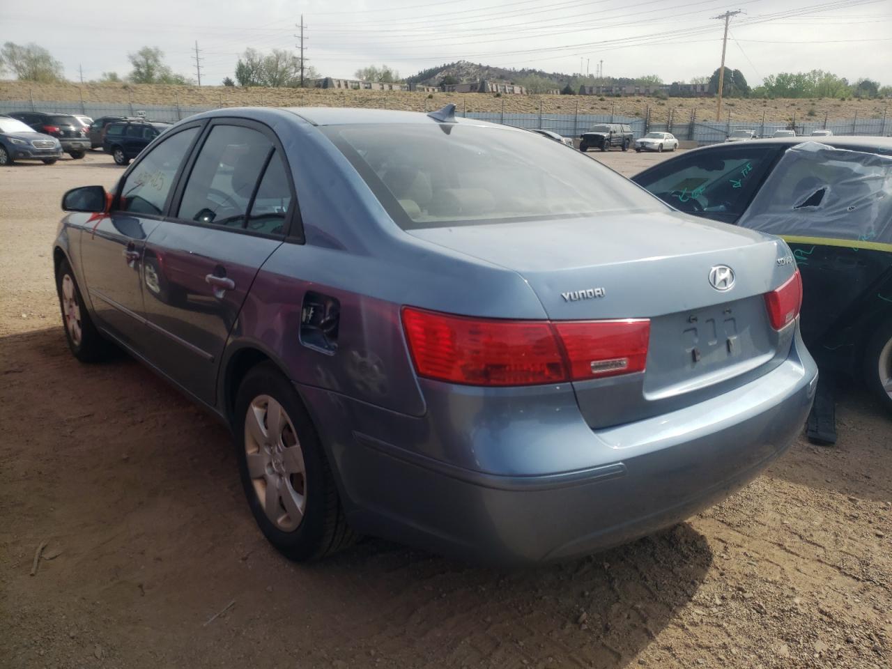 Photo 3 from auction – 2009 HYUNDAI SONATA GLS with VIN 5NPET46C19H426124