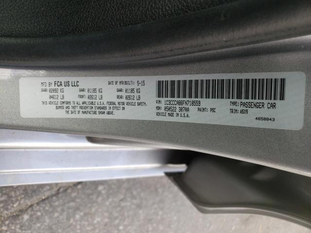 Photo 10 from auction – 2015 CHRYSLER 200 LIMITE with VIN 1C3CCCAB6FN718559