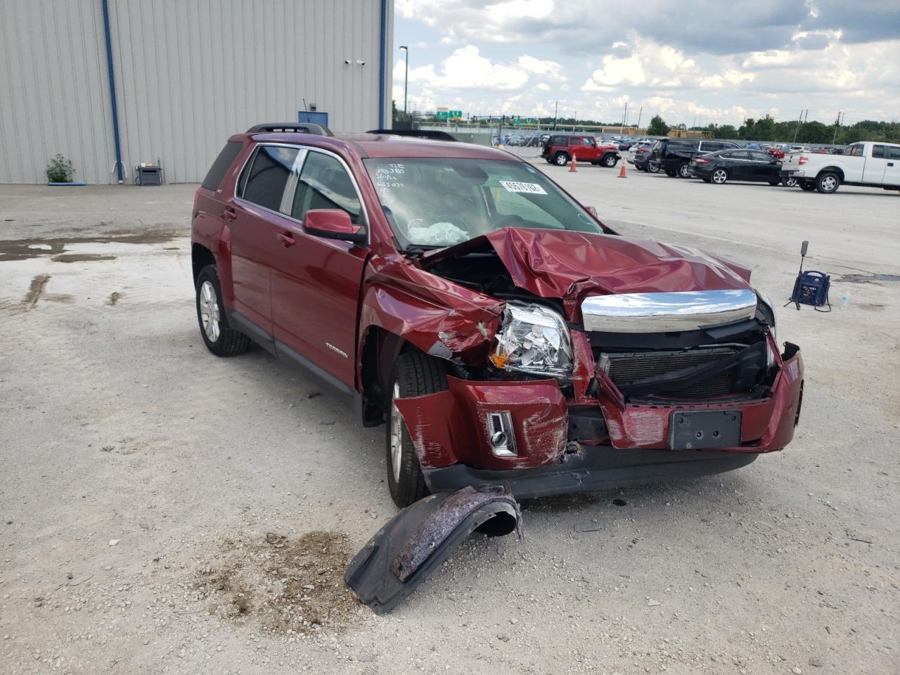GMC TERRAIN SL 2012 with VIN 2GKALUEK1C6268858 - Photo from auction